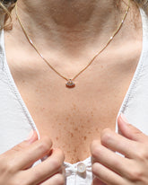 Terra Necklace - Champagne Diamond